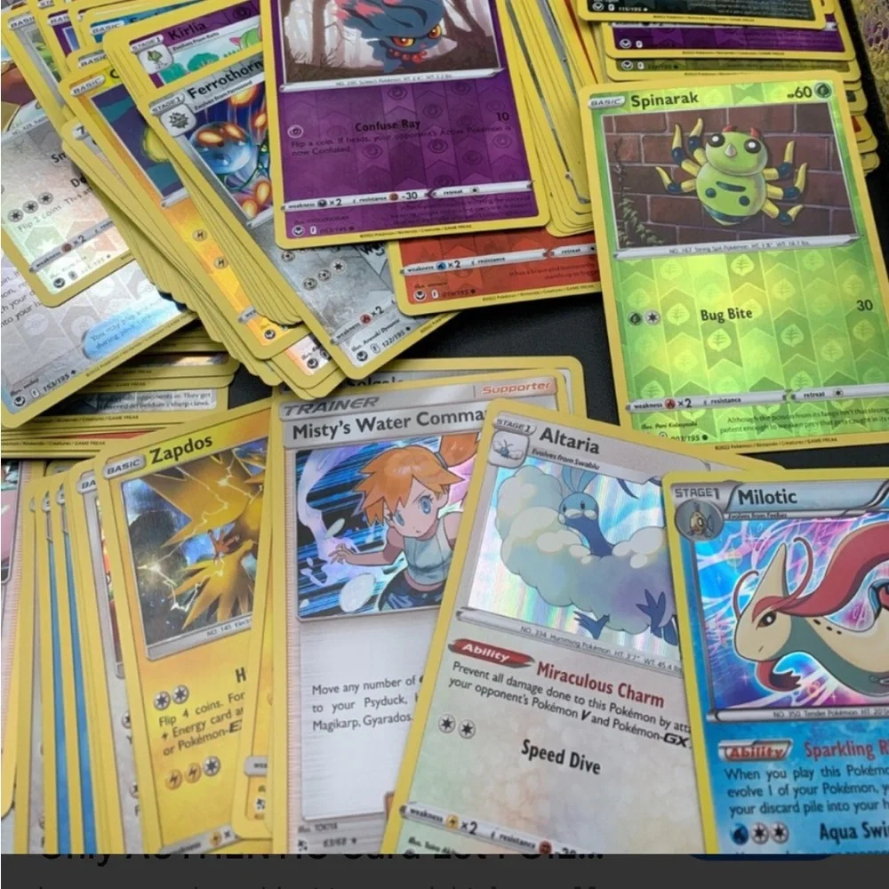 Pokemon card collection - gift, fans, collectors